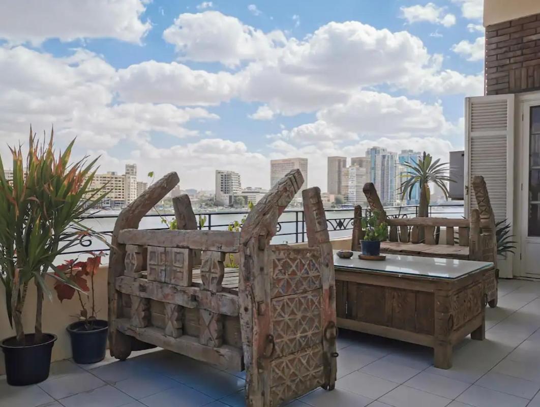 Luxury On The Nile - Zamalek Apartments Kairó Kültér fotó