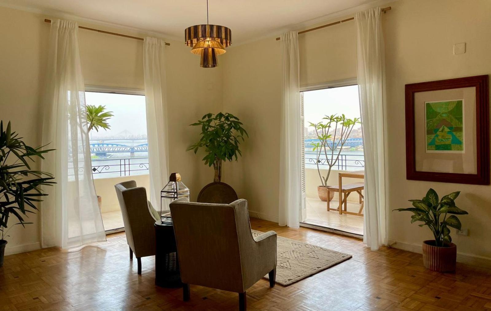 Luxury On The Nile - Zamalek Apartments Kairó Kültér fotó