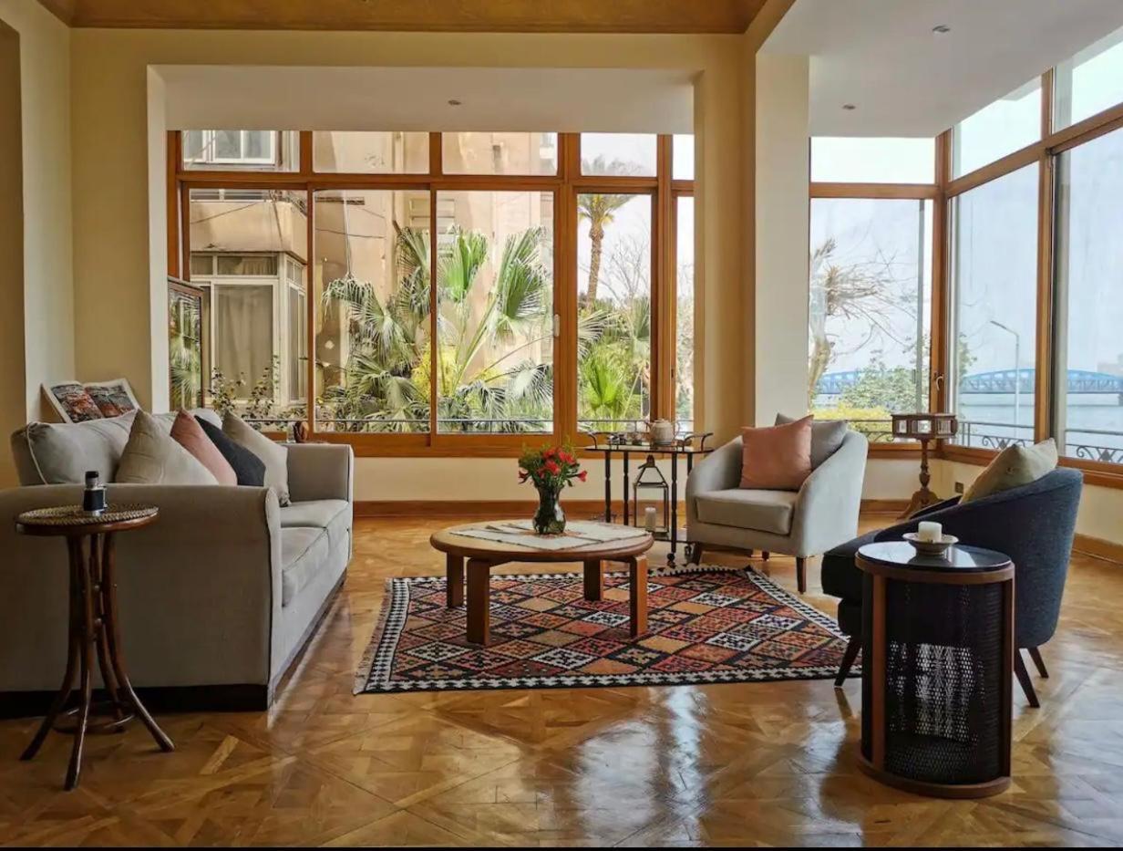 Luxury On The Nile - Zamalek Apartments Kairó Kültér fotó