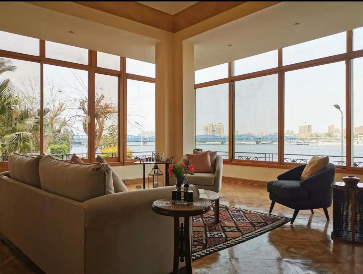 Luxury On The Nile - Zamalek Apartments Kairó Kültér fotó