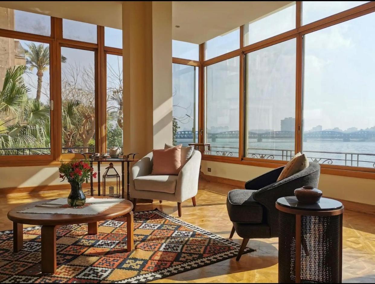 Luxury On The Nile - Zamalek Apartments Kairó Kültér fotó